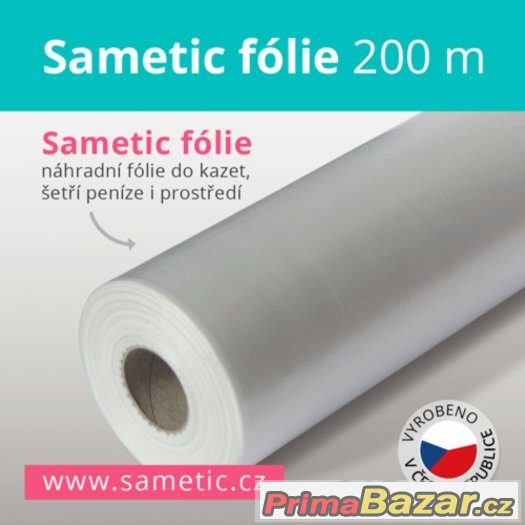 200m česká folie Sametic + Sangenic kazeta