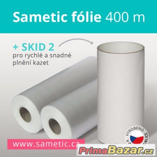 200m česká folie Sametic + Sangenic kazeta