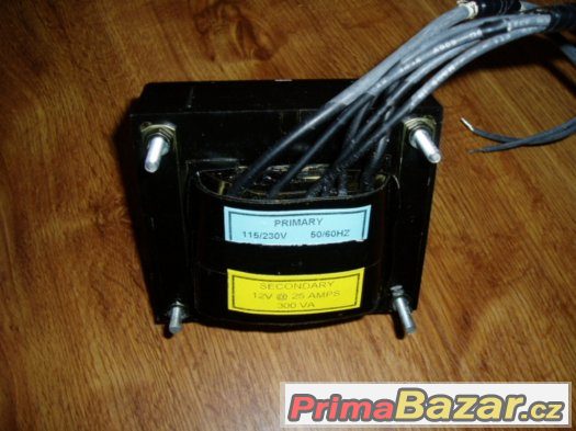 Nový transformátor 115/230 V - sec. 12V, 25A Nový transformátor 115/230 V - sec. 12V, 25A