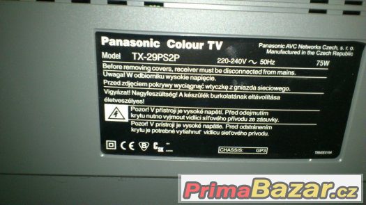 Tv.panasonic + set top box ECG