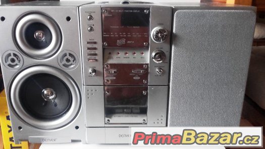 DENVER MMP-351, CD, MP3, rádio, MC