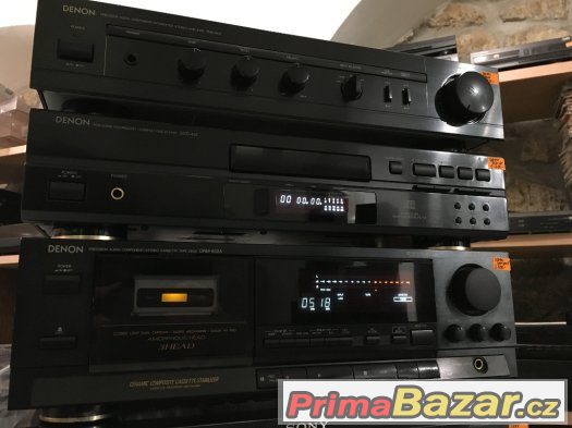 Tapedeck Denon DRM-800A, CD Player Denon DCD-435