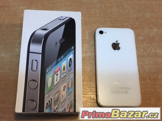 Prodám iPhone 4S 16GB - bílý v super stavu. Prodám iPhone 4S 16GB - bílý v super stavu.