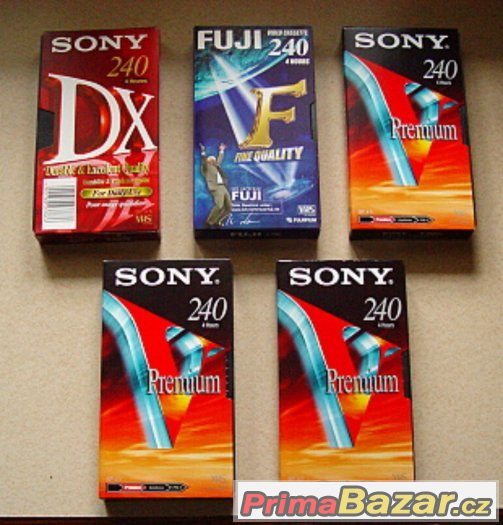 Nové VHS o víně 4 ks, DVD 5 ks, Harry Potter 2 ks, CD