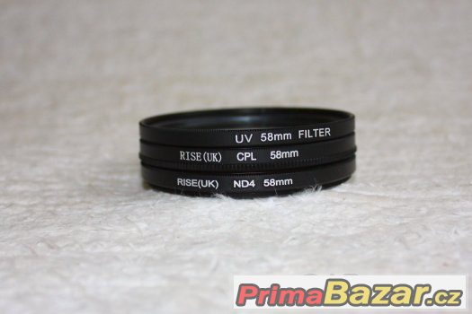 UV+CPL+ND4-58 mm.