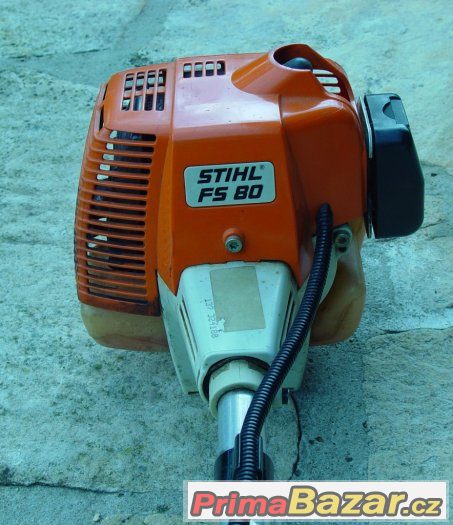 Silný křovinořez Stihl FS 80, žebřík 7 m, kompostér, nářadí