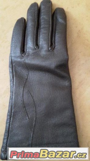 Kožené rukavice dámské