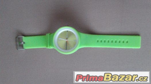 Zelené hodinky GS