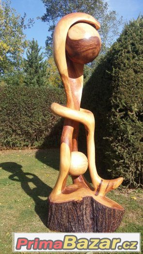 Dřevěné sochy - Abstrakt