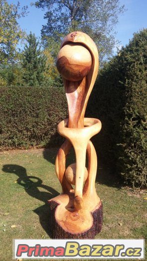 Dřevěné sochy - Abstrakt