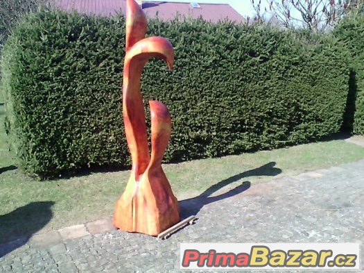 Dřevěné sochy - Abstrakt zvonička