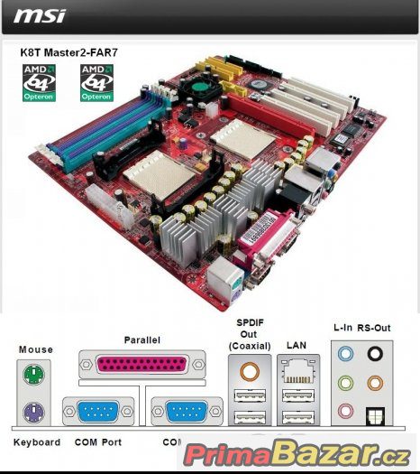 MSI Server K8T Master2-FAR7 Dual sc.940