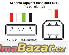 USB propojovací kabel A-B, 5m - tiskárna, skener... za 50 Kč