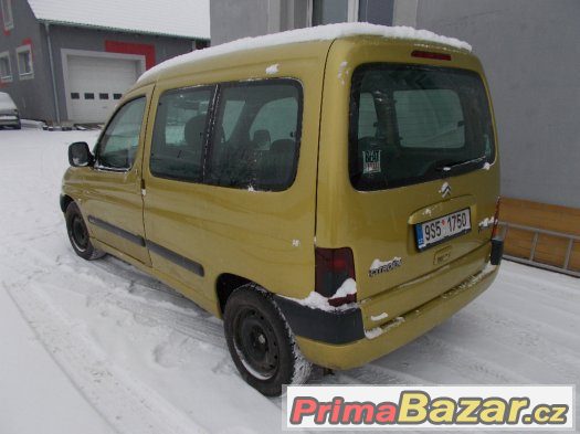 Citroen Berlingo 2.0 HDi r.v. 2001 zlatá