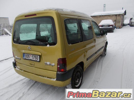 Citroen Berlingo 2.0 HDi r.v. 2001 zlatá