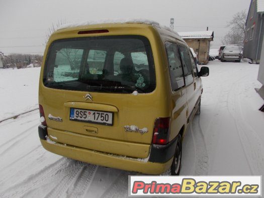 Citroen Berlingo 2.0 HDi r.v. 2001 zlatá