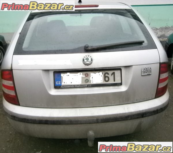 Prodám Škoda Fábia Combi Diesel 1.4 , sříbrná metalýza, 59 Kw, Rv. 5.2006