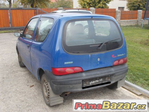 Fiat SEICENTO SUITE 1.1 vcelku nebo na náhradní díly