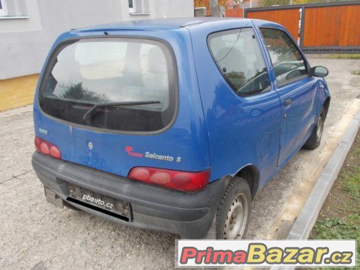 Fiat SEICENTO SUITE 1.1 vcelku nebo na náhradní díly