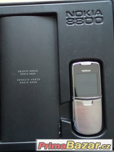 Nokia 8800 originál krabice+ příslušenství