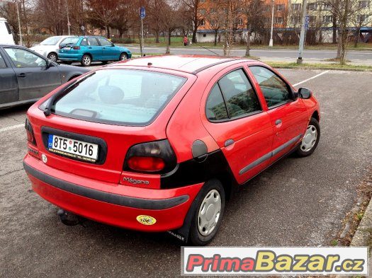 Renault megane 1,6 55kW Nové STK, Eko. zaplaceno