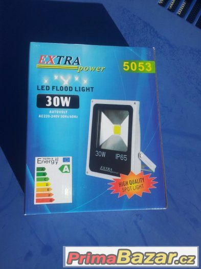 30W LED halogen, světlo IP65 EXTRA POWER