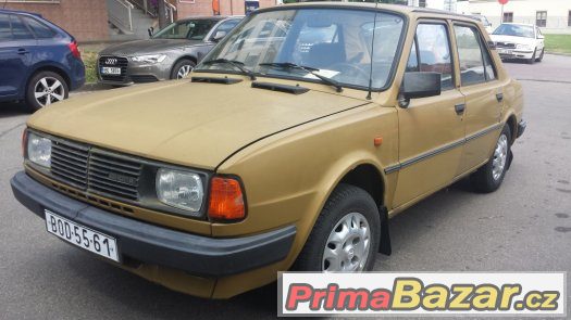 Škoda 105 Mazel  vhodné na veterána.