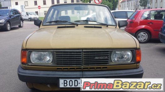 Škoda 105 Mazel  vhodné na veterána.