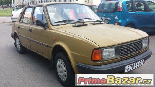 Škoda 105 Mazel  vhodné na veterána.