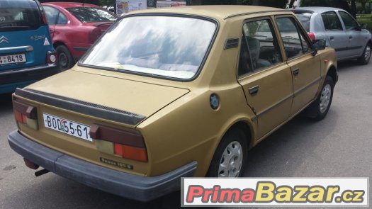 Škoda 105 Mazel  vhodné na veterána.