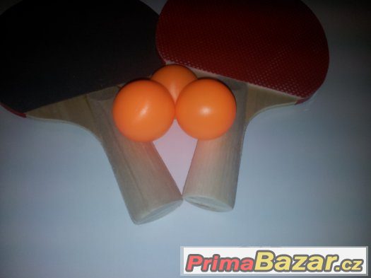 Pingpongový set 2 pálky a 3 míčky