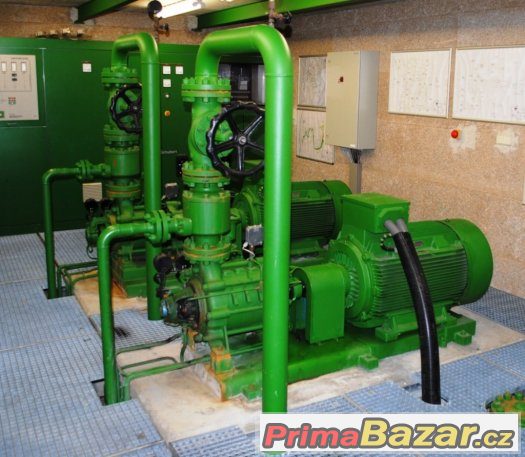 Čerpadlo Halberg s motorem Siemens 160kW