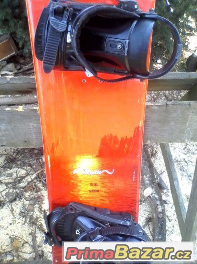 Snowboard Mystic 160cm+boty 44