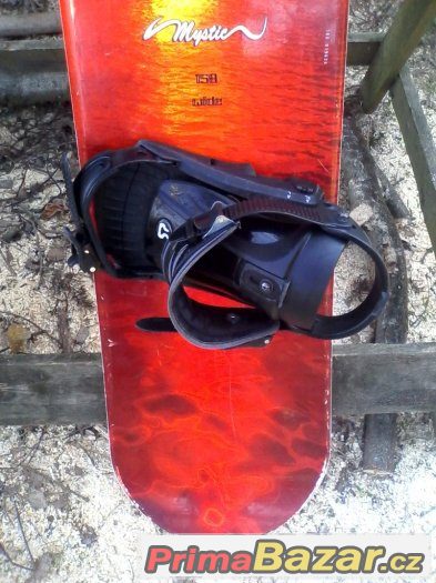 Snowboard Mystic 160cm+boty 44