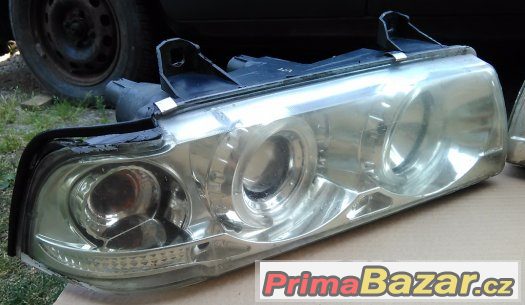 BMW e36 - Přední světla Angel eyes provedení Chrom BMW e36 - Přední světla Angel eyes provedení Chrom