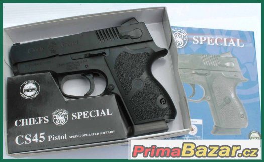 AIRSOFT manual PISTOLE S&W Chiefs Special CS45 - NOVÁ