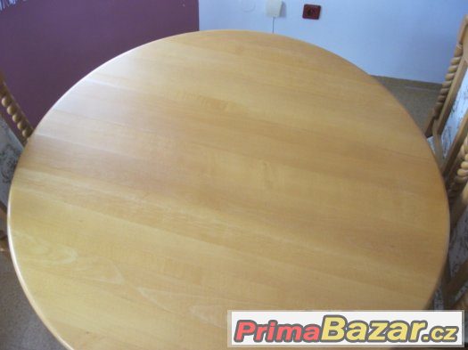 Jídelní stůl + 4 židle masiv dub