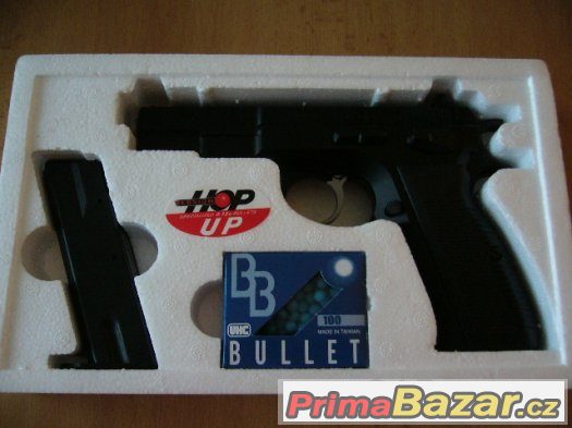 AIRSOFT manual pistole CZ MODEL 75  - NOVÁ