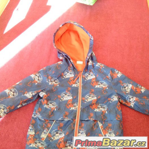 jarni bunda 2-3 roky Spiderman F&F