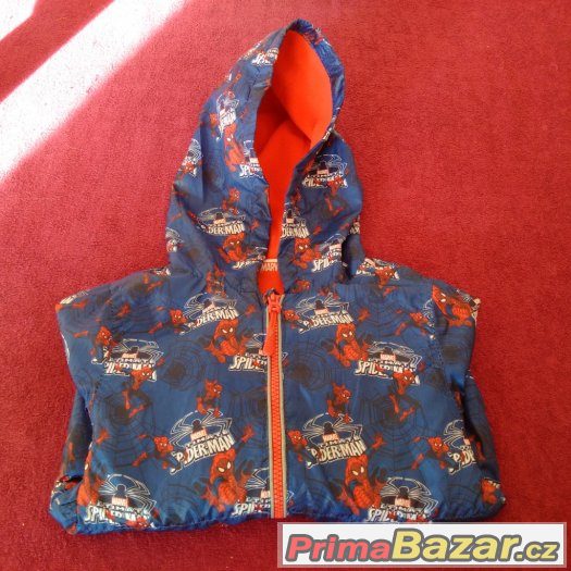 jarni bunda 2-3 roky Spiderman F&F