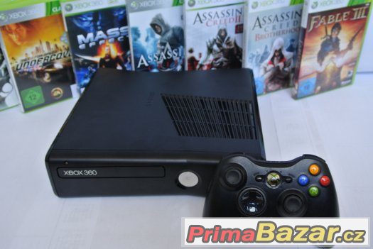 XBOX 360 250 GB+ 10 DEMO HER, OVLADAČ, ZÁRUKA, 3489,- XBOX 360 250 GB+ 10 DEMO HER, OVLADAČ, ZÁRUKA, 3489,-