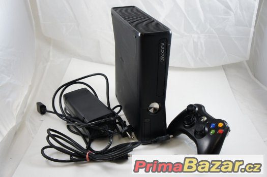 XBOX 360 250 GB+ 10 DEMO HER, OVLADAČ, ZÁRUKA, 3489,-