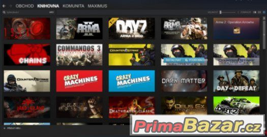 Steam účet 66 her