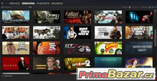 Steam účet 66 her