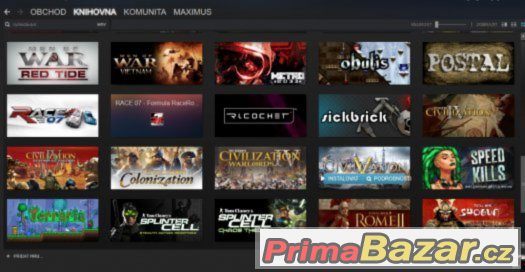 Steam účet 66 her