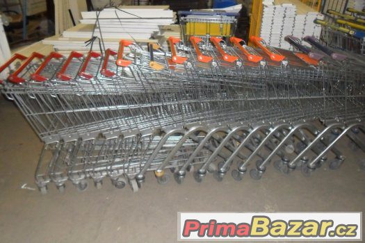 Prodám nákupní vozíky Prodám nákupní vozíky