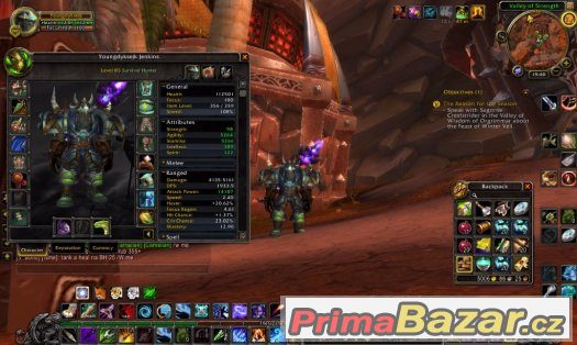 Prodám twinstar hunta 359 PvE a 356 PvP Prodám twinstar hunta 359 PvE a 356 PvP