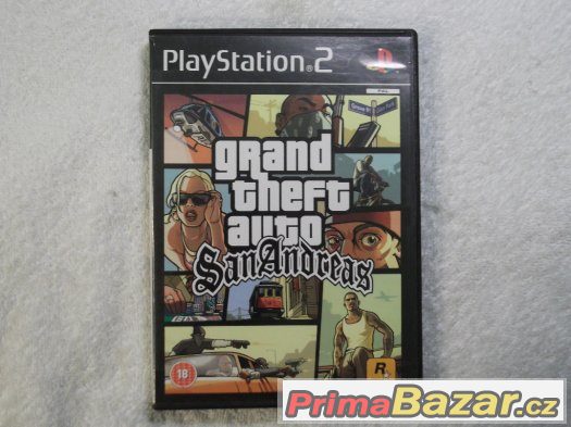 Hra na Playstation 2 - Grand Theft Auto - San Andreas