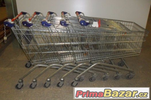 Prodám nákupní vozíky Prodám nákupní vozíky
