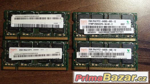 Kit 4GB DDR2 pamete do notebooku